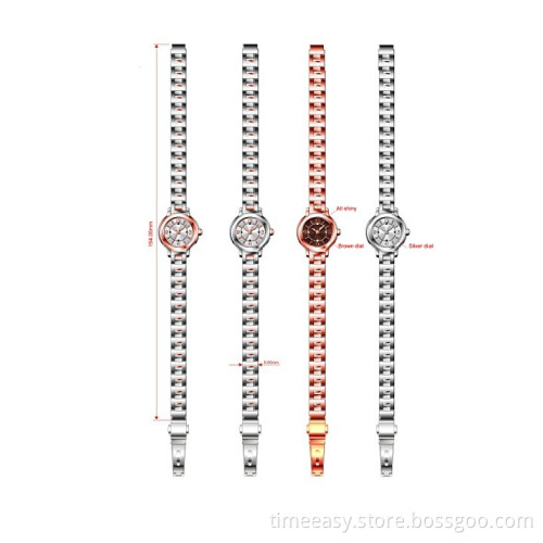 2014 Fahsion Ladies Quartz Watch, Japenese Movement Watches, Stainless Steel Women Watch with CE, RoHS, Gsg. (TE-14010)